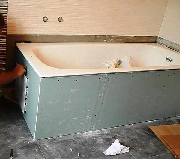 Установка ванны своими руками – подробная инструкция по монтажу