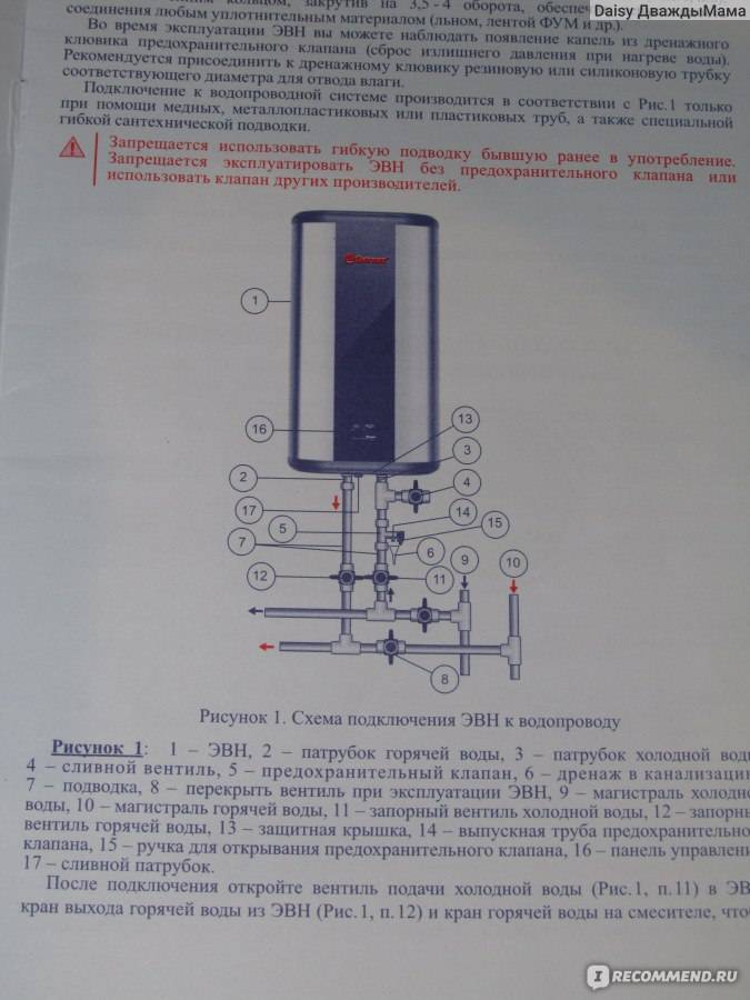 Устройство и электросхема бойлера термекс на 80 литров, фото инструкция по эксплуатации водонагревателя