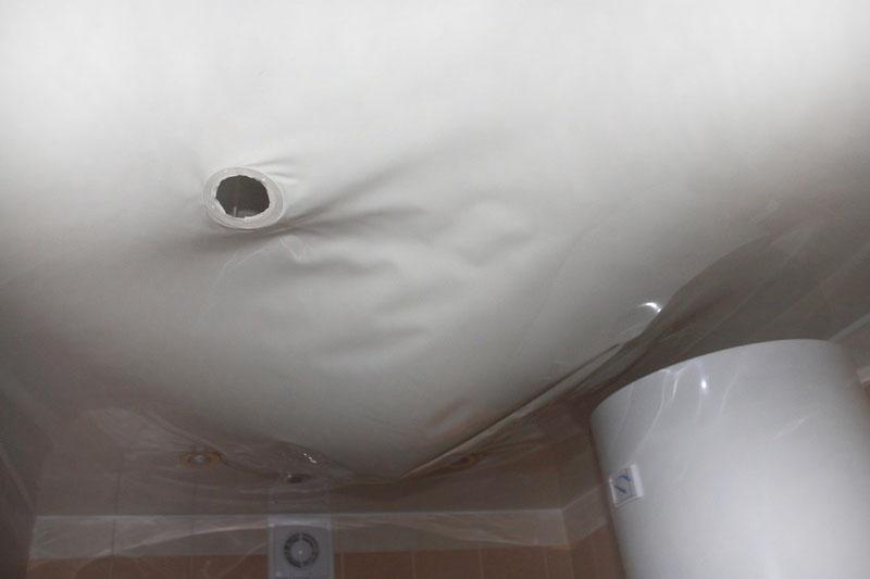 Ремонт потолка в ванной комнате и видео ремонта
