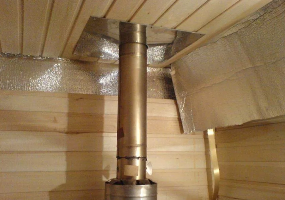 Как и чем сделать изоляцию трубы в бане – материалы и способы. лучшие способы изоляции металлической трубы дымохода в бане