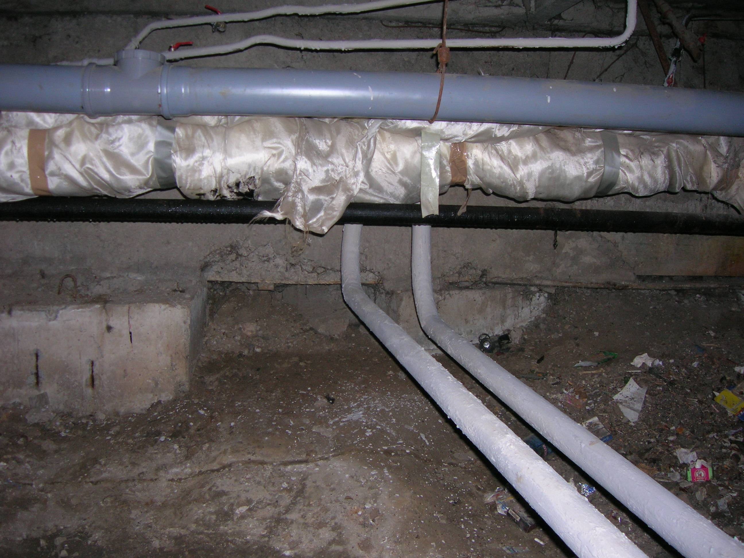 Утепление труб отопления в подвале многоквартирного дома – minecrew.ru