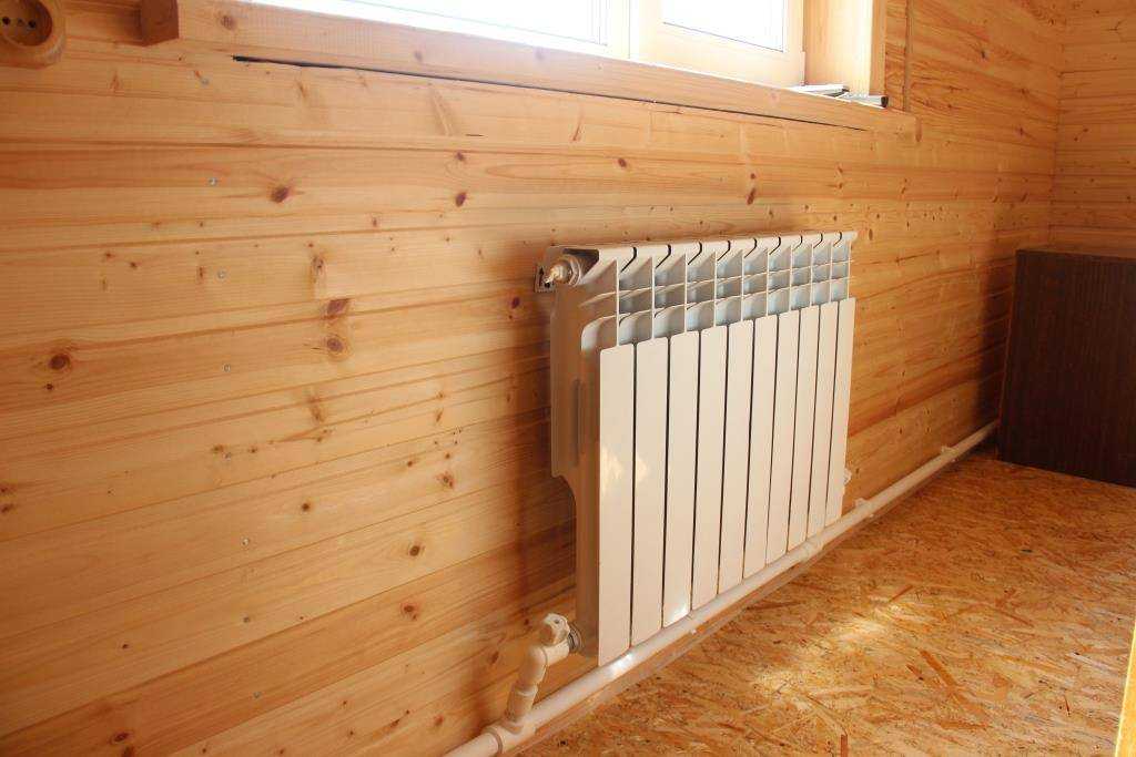 Как сделать отопление в деревянном доме