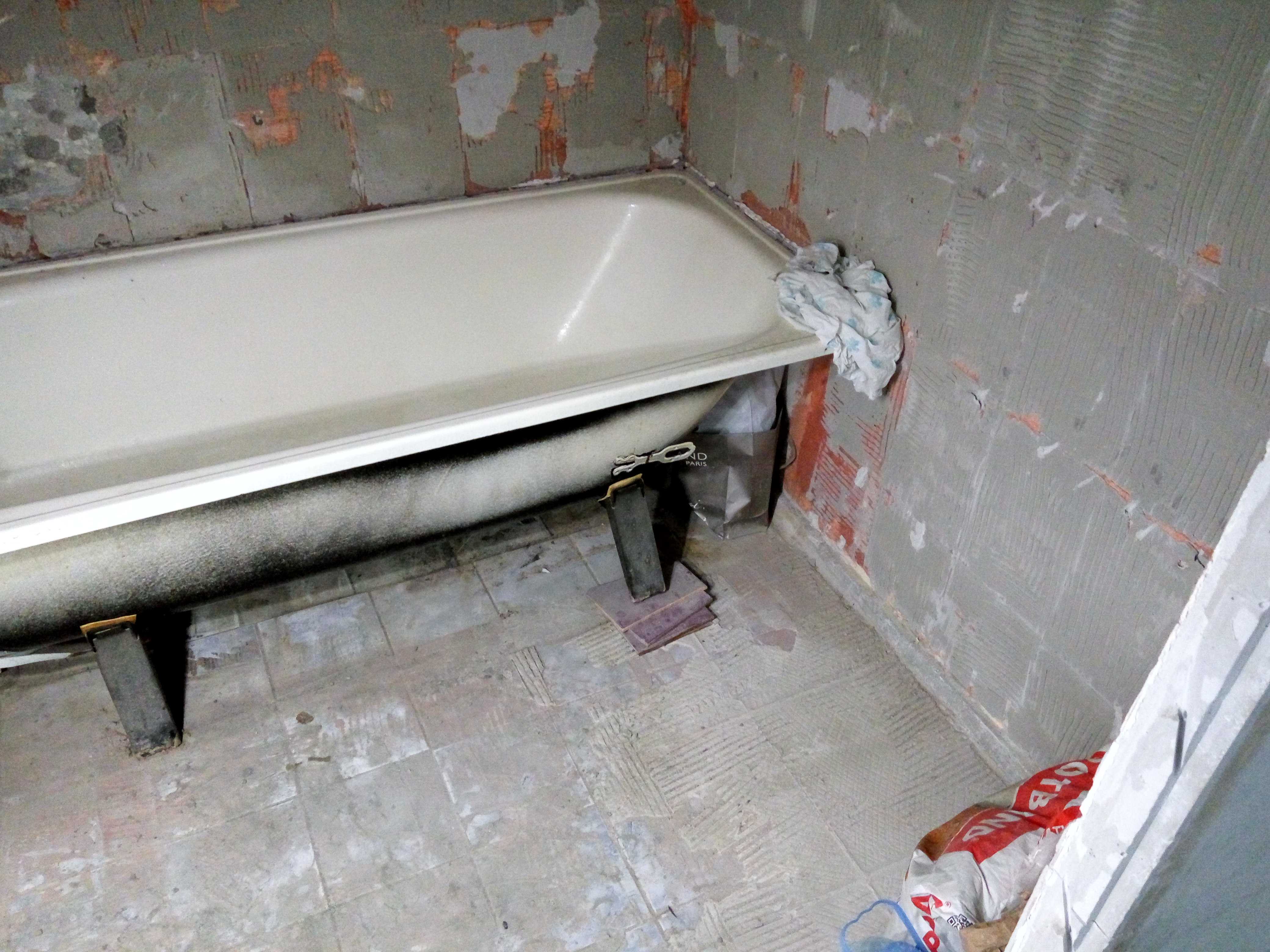 Установка ванны до укладки плитки или после: способы, технологии, инструкции – ремонт своими руками на m-stone.ru