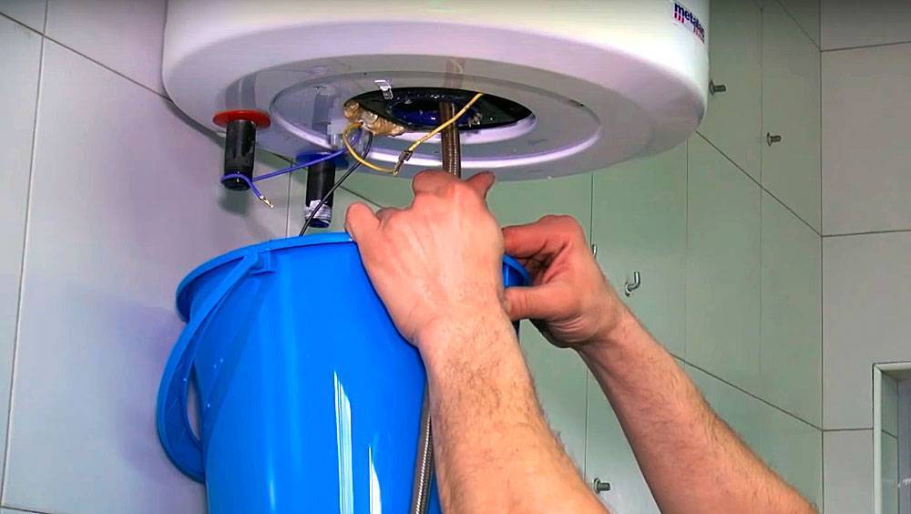 Как слить воду с водонагревателя аристон - пошаговая инструкция