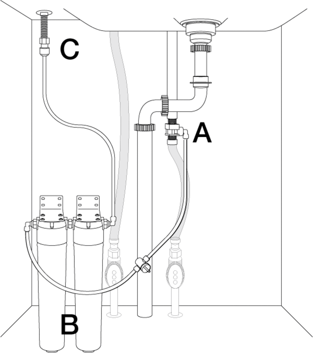 Подробная инструкция по правильной установке фильтра для воды под мойку. фильтр для воды под мойку как подключить. - build make